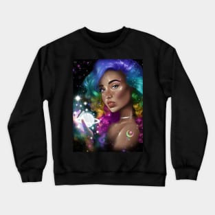 Rainbow Witch Crewneck Sweatshirt